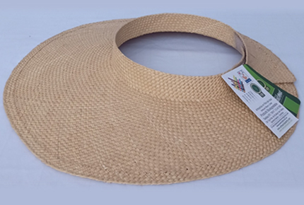 Visera color cafe claro