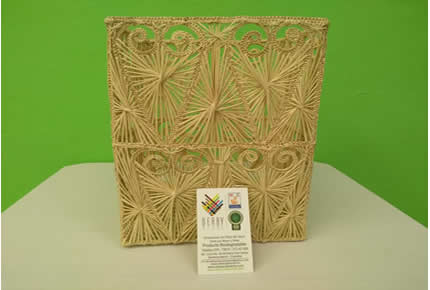Papelera alambre